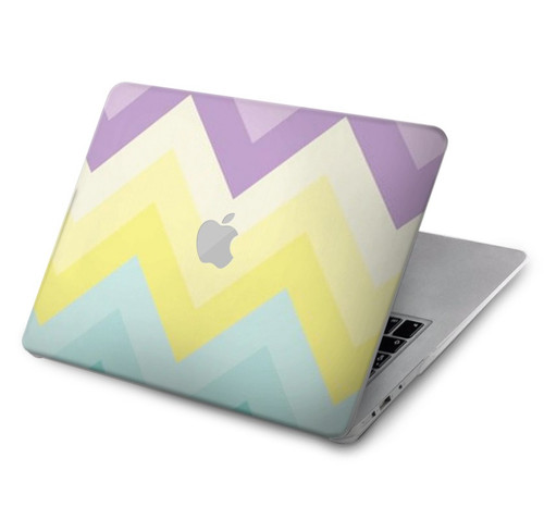 W3514 Rainbow Zigzag Hard Case Cover For MacBook Air 15″ (2023,2024) - A2941, A3114