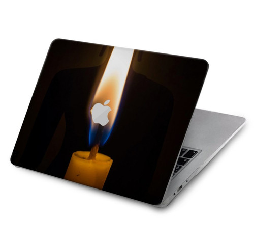 W3530 Buddha Candle Burning Hard Case Cover For MacBook Air 15″ (2023,2024) - A2941, A3114