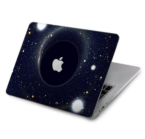 W3617 Black Hole Hard Case Cover For MacBook Air 15″ (2023,2024) - A2941, A3114