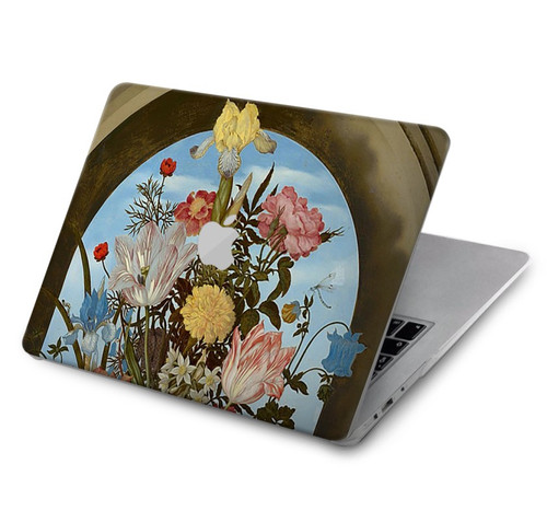 W3749 Vase of Flowers Hard Case Cover For MacBook Air 15″ (2023,2024) - A2941, A3114