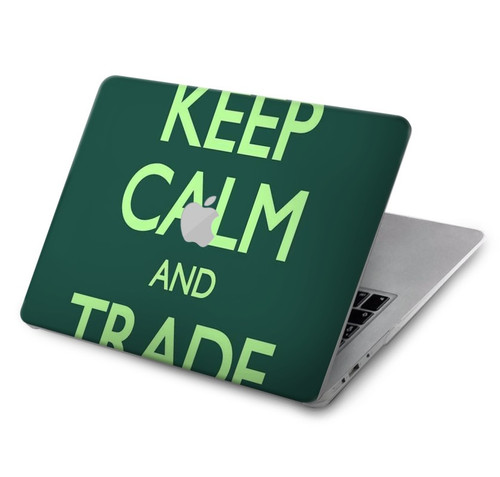 W3862 Keep Calm and Trade On Hard Case Cover For MacBook Air 15″ (2023,2024) - A2941, A3114