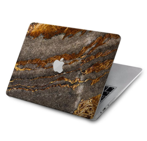 W3886 Gray Marble Rock Hard Case Cover For MacBook Air 15″ (2023,2024) - A2941, A3114
