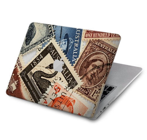W3900 Stamps Hard Case Cover For MacBook Air 15″ (2023,2024) - A2941, A3114