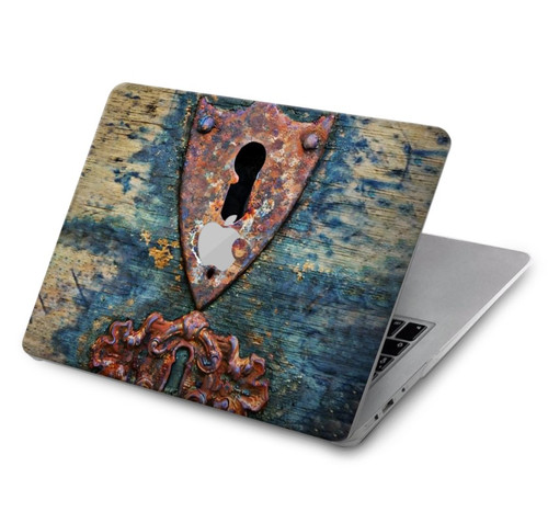 W3955 Vintage Keyhole Weather Door Hard Case Cover For MacBook Air 15″ (2023,2024) - A2941, A3114