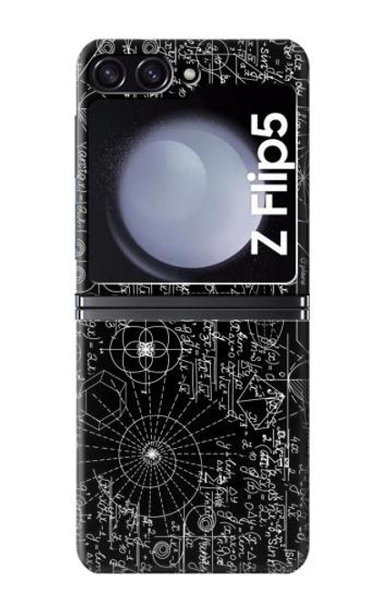 W3808 Mathematics Blackboard Hard Case For Samsung Galaxy Z Flip 5