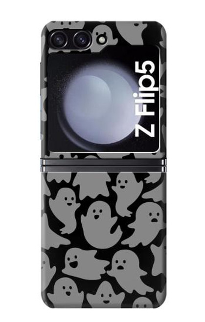 W3835 Cute Ghost Pattern Hard Case For Samsung Galaxy Z Flip 5