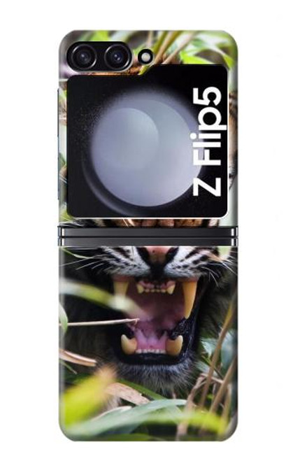 W3838 Barking Bengal Tiger Hard Case For Samsung Galaxy Z Flip 5