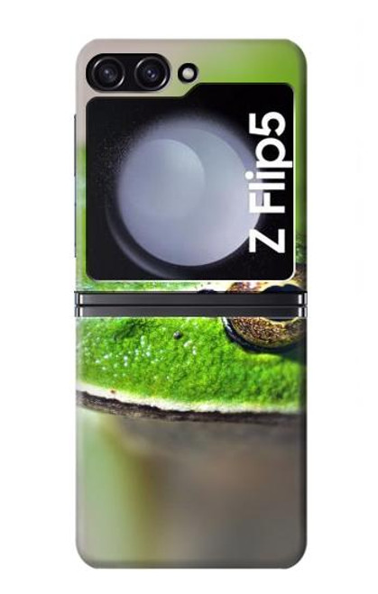 W3845 Green frog Hard Case For Samsung Galaxy Z Flip 5