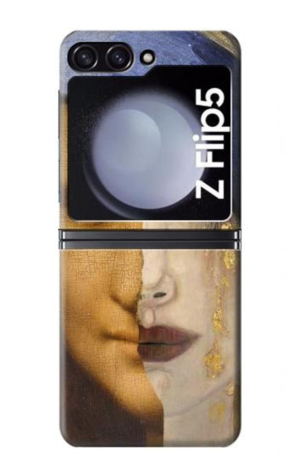 W3853 Mona Lisa Gustav Klimt Vermeer Hard Case For Samsung Galaxy Z Flip 5