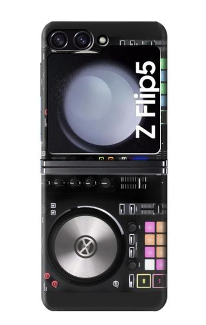 W3931 DJ Mixer Graphic Paint Hard Case For Samsung Galaxy Z Flip 5