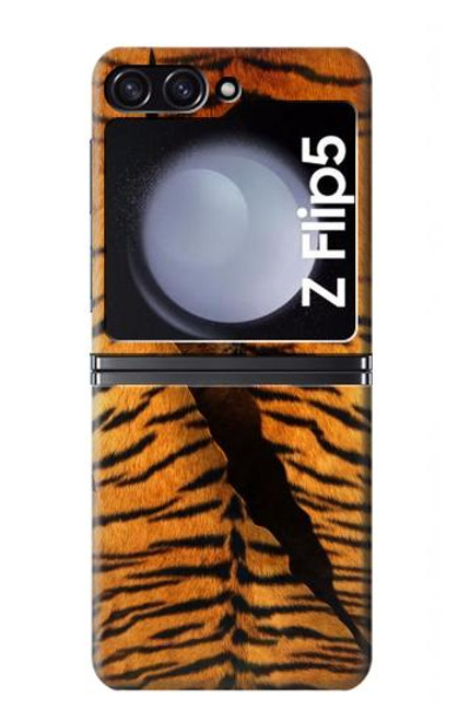 W3951 Tiger Eye Tear Marks Hard Case For Samsung Galaxy Z Flip 5