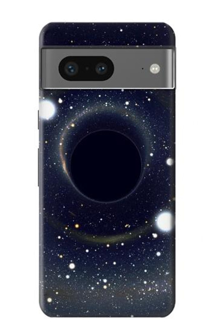 W3617 Black Hole Hard Case and Leather Flip Case For Google Pixel 7a