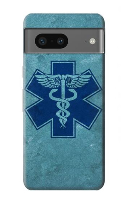 W3824 Caduceus Medical Symbol Hard Case and Leather Flip Case For Google Pixel 7a