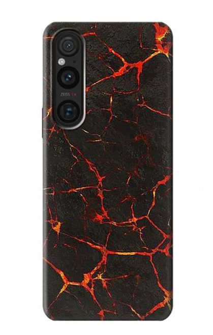 W3696 Lava Magma Hard Case and Leather Flip Case For Sony Xperia 1 V