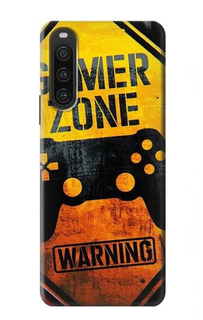 W3690 Gamer Zone Hard Case and Leather Flip Case For Sony Xperia 10 V