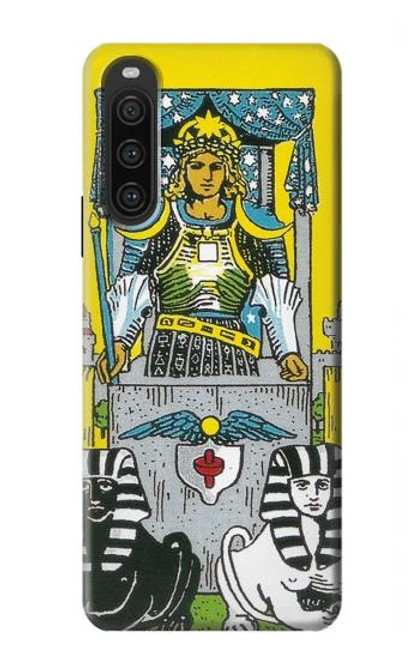 W3739 Tarot Card The Chariot Hard Case and Leather Flip Case For Sony Xperia 10 V