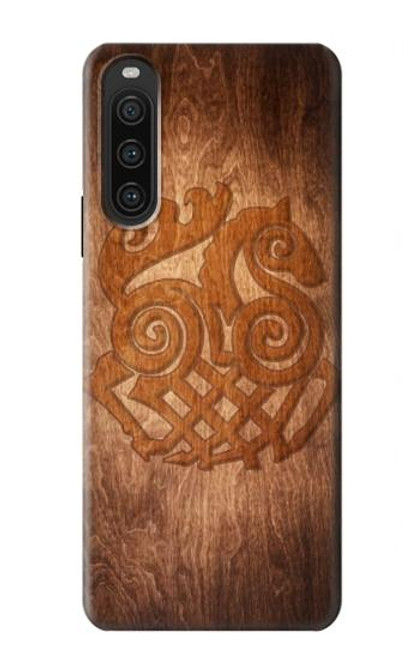 W3830 Odin Loki Sleipnir Norse Mythology Asgard Hard Case and Leather Flip Case For Sony Xperia 10 V