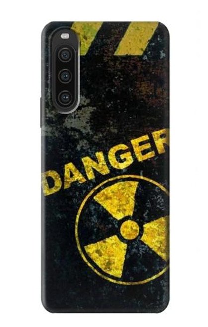 W3891 Nuclear Hazard Danger Hard Case and Leather Flip Case For Sony Xperia 10 V