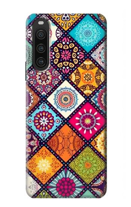 W3943 Maldalas Pattern Hard Case and Leather Flip Case For Sony Xperia 10 V