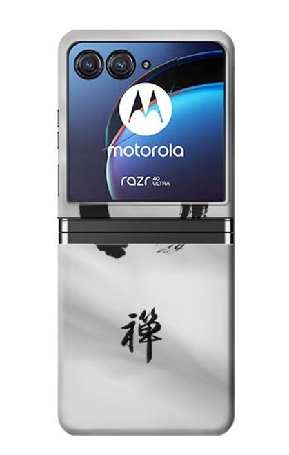 W2398 Zen Buddhism Symbol Hard Case For Motorola Razr 40 Ultra