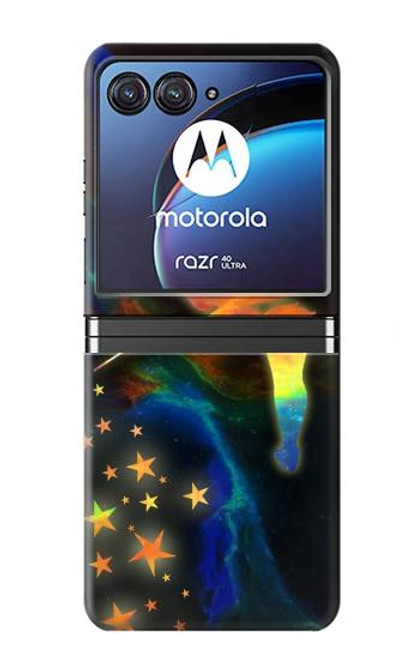 W2583 Tinkerbell Magic Sparkle Hard Case For Motorola Razr 40 Ultra
