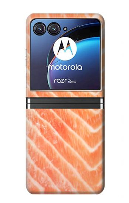 W2700 Salmon Fish Graphic Hard Case For Motorola Razr 40 Ultra