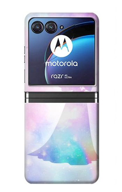 W2992 Princess Pastel Silhouette Hard Case For Motorola Razr 40 Ultra