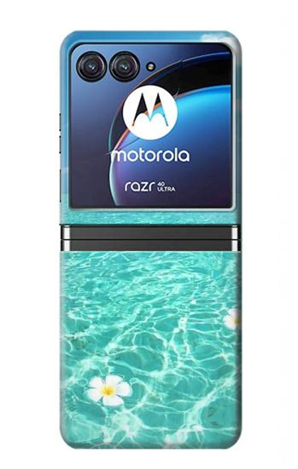 W3720 Summer Ocean Beach Hard Case For Motorola Razr 40 Ultra