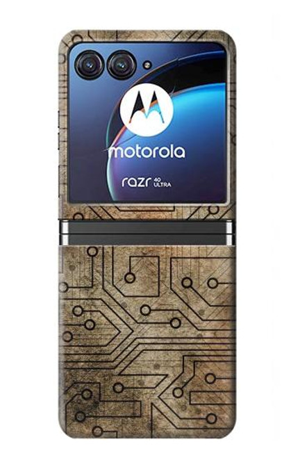 W3812 PCB Print Design Hard Case For Motorola Razr 40 Ultra