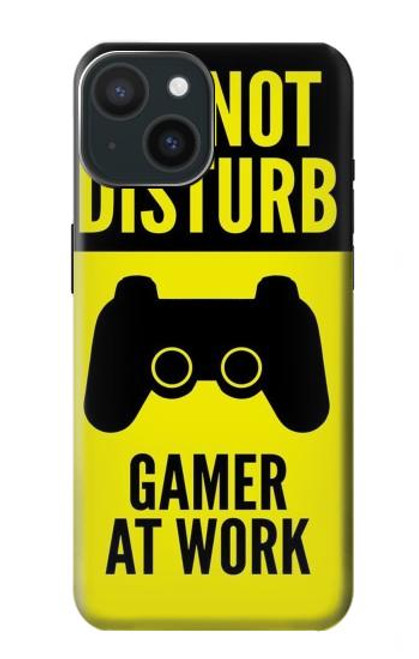 W3515 Gamer Work Hard Case and Leather Flip Case For iPhone 15