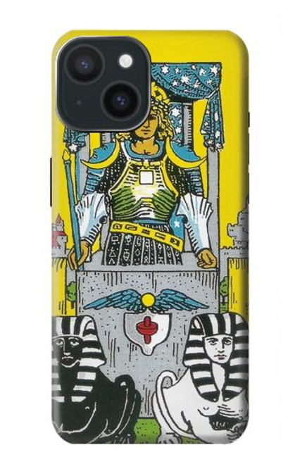 W3739 Tarot Card The Chariot Hard Case and Leather Flip Case For iPhone 15