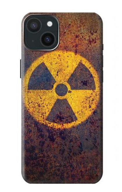 W3892 Nuclear Hazard Hard Case and Leather Flip Case For iPhone 15 Plus