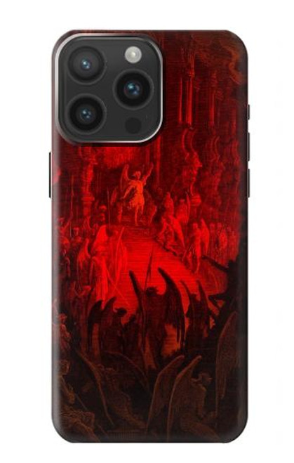 W3583 Paradise Lost Satan Hard Case and Leather Flip Case For iPhone 15 Pro Max