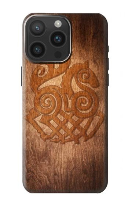 W3830 Odin Loki Sleipnir Norse Mythology Asgard Hard Case and Leather Flip Case For iPhone 15 Pro Max