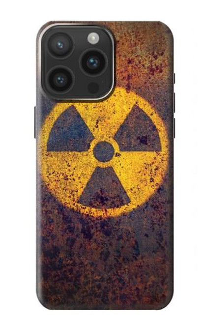 W3892 Nuclear Hazard Hard Case and Leather Flip Case For iPhone 15 Pro Max