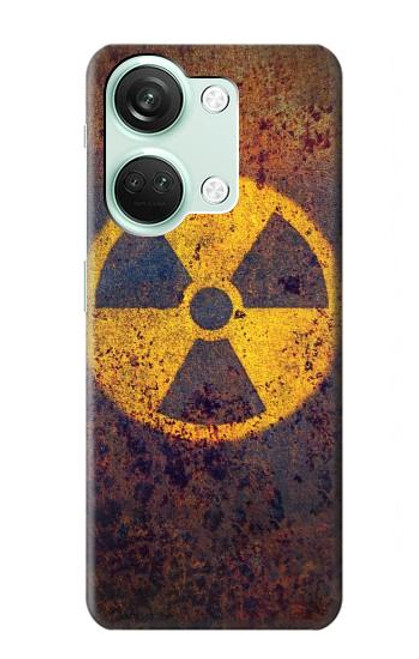 W3892 Nuclear Hazard Hard Case and Leather Flip Case For OnePlus Nord 3