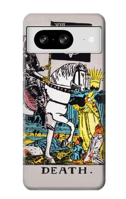W3008 Tarot Card Death Hard Case and Leather Flip Case For Google Pixel 8