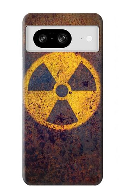 W3892 Nuclear Hazard Hard Case and Leather Flip Case For Google Pixel 8