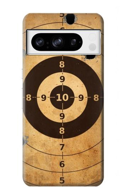 W3894 Paper Gun Shooting Target Hard Case and Leather Flip Case For Google Pixel 8 pro