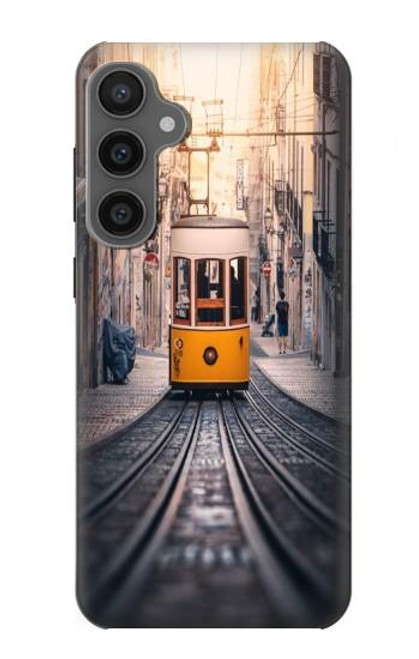 W3867 Trams in Lisbon Hard Case and Leather Flip Case For Samsung Galaxy S23 FE