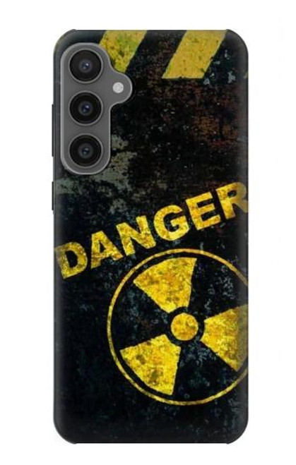 W3891 Nuclear Hazard Danger Hard Case and Leather Flip Case For Samsung Galaxy S23 FE