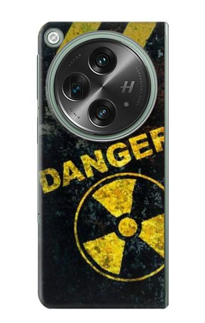 W3891 Nuclear Hazard Danger Hard Case and Leather Flip Case For OnePlus OPEN