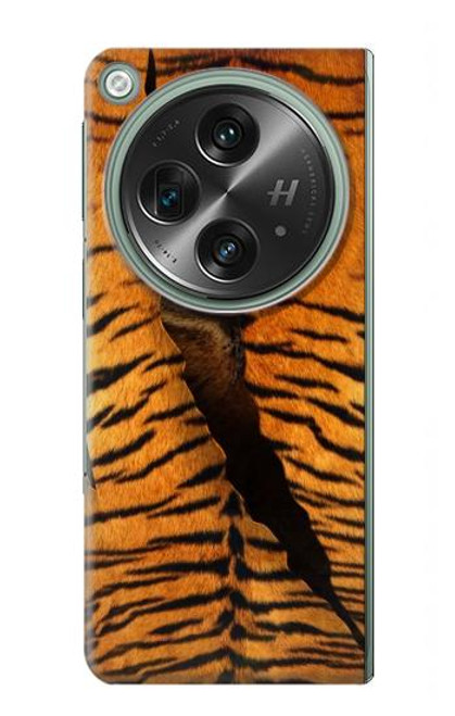W3951 Tiger Eye Tear Marks Hard Case and Leather Flip Case For OnePlus OPEN