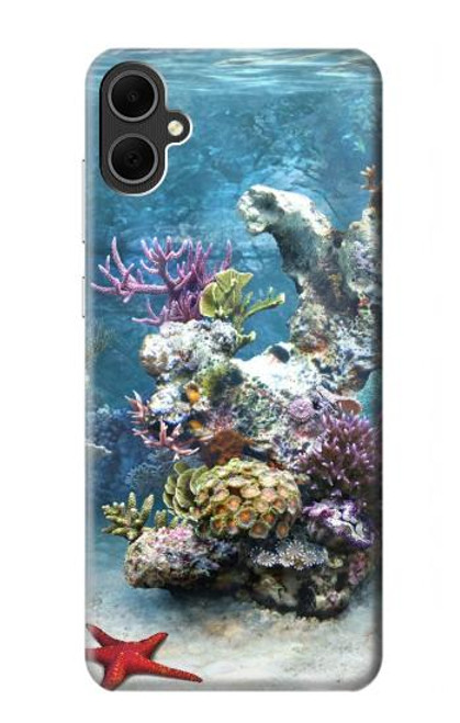 W0227 Aquarium Hard Case and Leather Flip Case For Samsung Galaxy A05