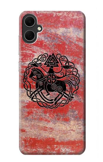 W3831 Viking Norse Ancient Symbol Hard Case and Leather Flip Case For Samsung Galaxy A05