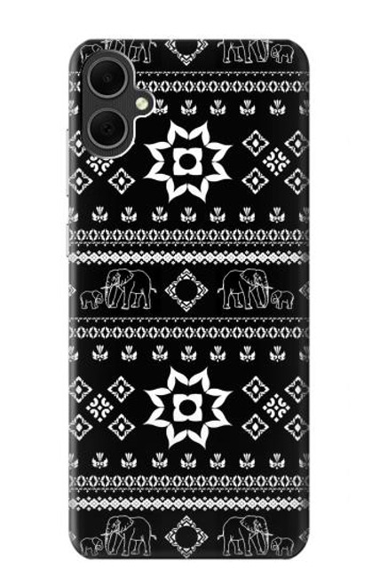 W3932 Elephant Pants Pattern Hard Case and Leather Flip Case For Samsung Galaxy A05