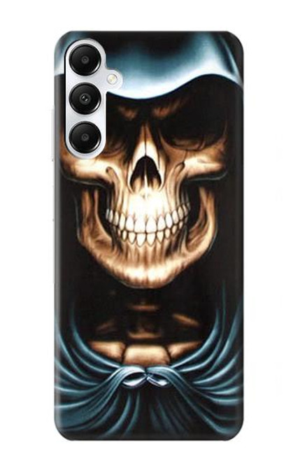 W0225 Skull Grim Reaper Hard Case and Leather Flip Case For Samsung Galaxy A05s