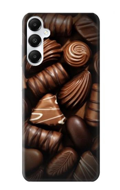 W3840 Dark Chocolate Milk Chocolate Lovers Hard Case and Leather Flip Case For Samsung Galaxy A05s