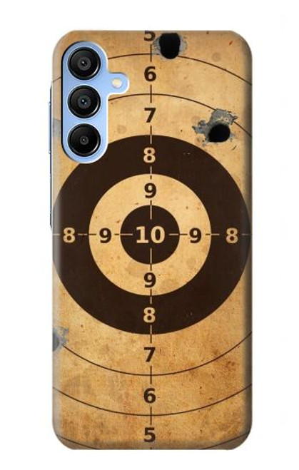 W3894 Paper Gun Shooting Target Hard Case and Leather Flip Case For Samsung Galaxy A15 5G