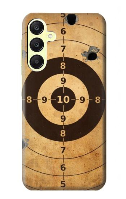 W3894 Paper Gun Shooting Target Hard Case and Leather Flip Case For Samsung Galaxy A25 5G